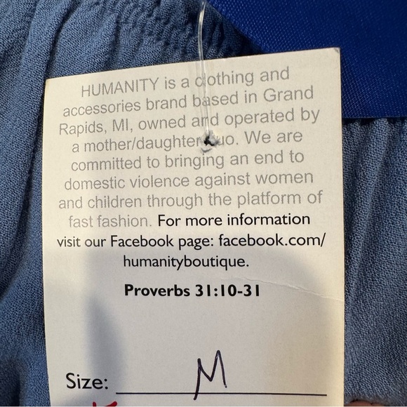 Blue Ruffled Off-Shoulder Romper with Bishop Sleeves - Picture 3 of 4